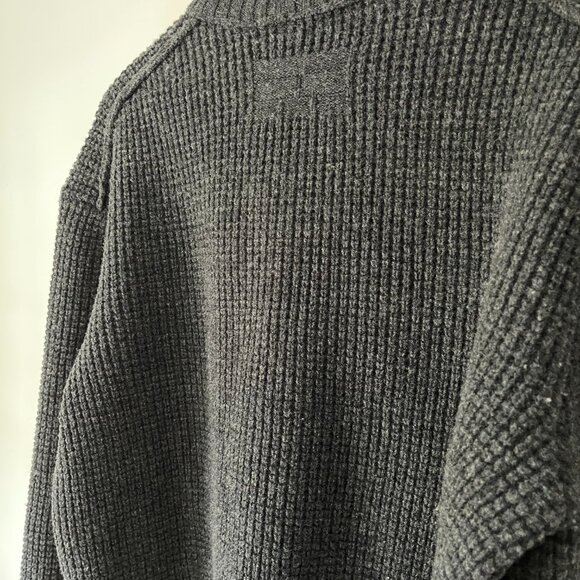 Frame Grey Wool Waffle Knit Sweater – Really Nice! - Picture 4 of 7